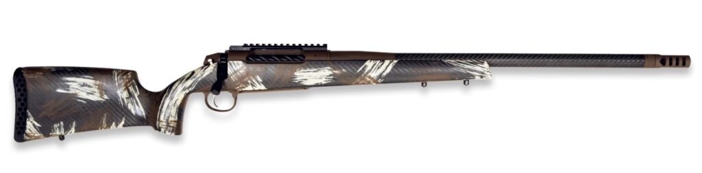 Weatherby 3WACT300WR6B 307 Alpine CT 300 WBY Mag 3+1 24" Carbon Fiber BSF Threaded Barrel, Chocolate Brown Cerakote Steel Receiver w/Picatinny Rail, Carbon Fiber w/WYO Brown & Backpack Sponge Accents