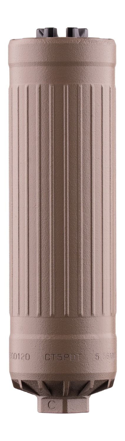 Dead Air CT5PDTFDE0528 CT5P Patrol 6mm/5.56 NATO 1.60" Flat Dark Earth Haynes 282 1/2"x28