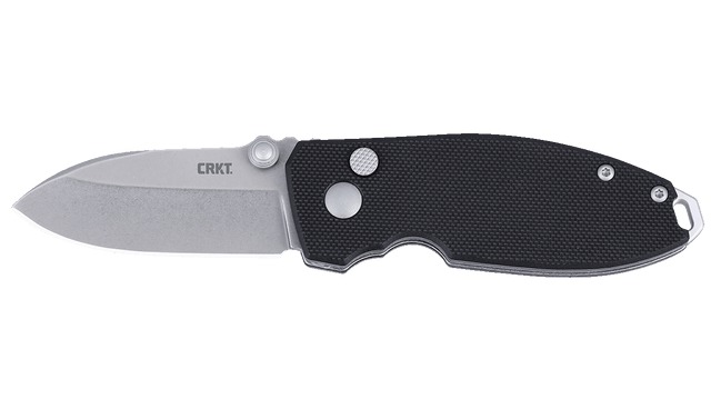 CRKT 2474C    SQUID        BUTTON LOCK  2.27 BLK