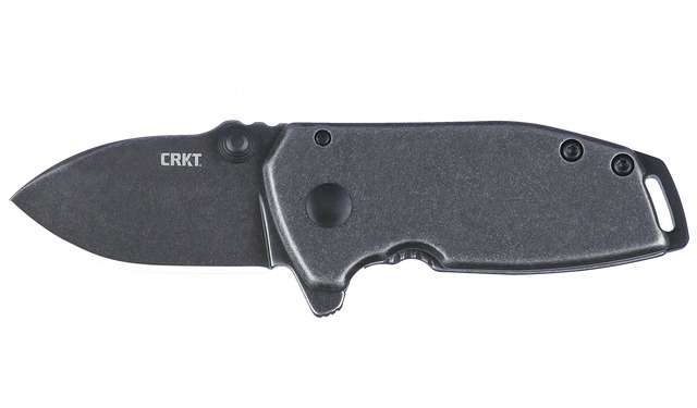 CRKT 2485KC SQUID COMPACT 1.75 PLAIN BLACK