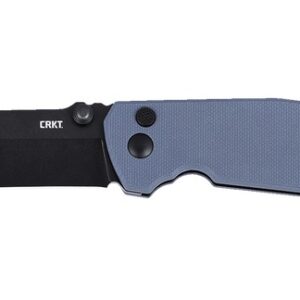 CRKT 2495GC SQUID XM 2.95 BUTTON LOCK GRY