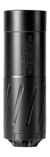 Banish 100000111534 223/5.56 Black Titanium 1/2"x28