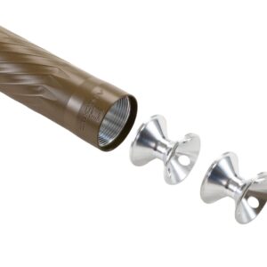 Anechoic PSQ-FDE Pipsqueak 22 22 Cal 1.10" FDE Titanium 1/2"x28