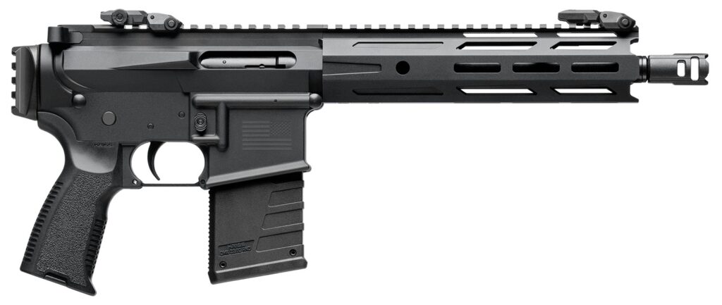 Kriss USA DM22P26BL10 DMK22P  22 LR 10+1 10.50" Black Threaded Barrel, Matte Black Picatinny Rail Receiver, Picatinny Rail Rear, Black Polymer Grip
