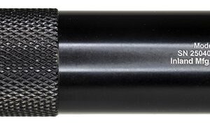 Inland MFG IM9MM 9mmLuger Black Aluminum 1/2"x28