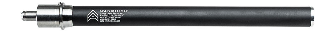 Angstadt Arms AAVIS22A01 Vanquish Suppressed Barrel 22LR Aluminum AR-22 Platform 12" Barrel