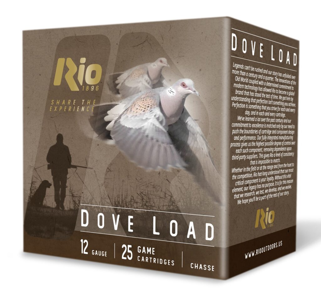 RIO RDL32HV75  DOVE LOAD 12G  2-3/4  7-1/2   25/10