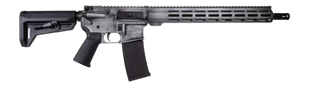 Shark Coast Tactical 300-065-1000-04 Liberty Or Death 5.56 NATO 30+1 16" Black Melonite Threaded Barrel, Aluminum Receiver w/Picatinny Rail, M-LOK Handguard, Magpul MOE SL Black Polymer Stock, Magpul