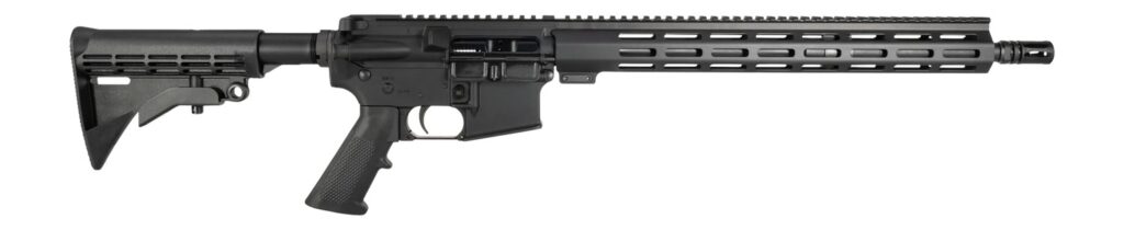 One Horse LLC  OH-15  300 Blackout 30+1 16" Black Threaded Barrel, Black Receiver w/Picatinny Rail, M-LOK Handguard, One Horse M4 6 Position Black Polymer Stock, Black A2 Grip, A2 Flash Hider