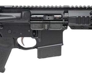 Dpms Panther Arms DP51655225433 Kitty Kat S9 338 ARC 8" Black Nitride Heavy Threaded Barrel, Black Hardcoat Anodize Aluminum Receiver w/Picatinny Rail, DPMS Quad Rail Handguard, Black Polymer SB Tacti