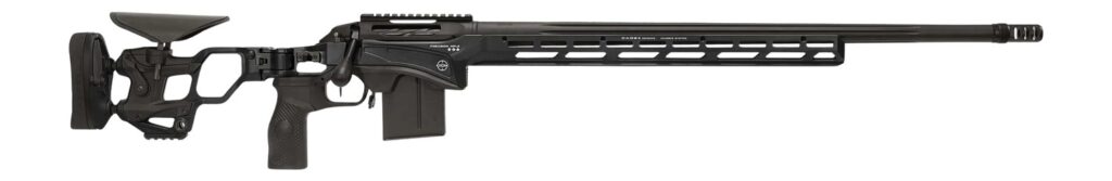 Cadex Inc CDXSSPRO6526CP20I2B1N CDX-SS Seven S.T.A.R.S. Pro 6.5 Creedmoor 10+1 26" Black DLC Fluted Threaded Barrel, Black Cerakote Receiver, ARCA Rail, M-LOK Handguard, Black Adjustable Folding Butt