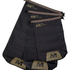 MUDDY MUD-WDB-SET-BLK      WTRPROOF DRY BAG SET