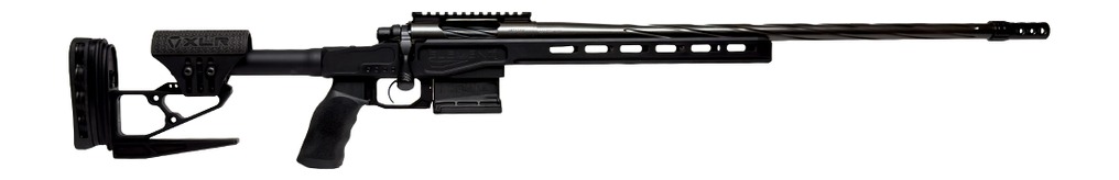 Horizon Firearms HRF-VAD-22CM-22R Vandal DM 22 Creedmoor 22" Black Chrome Spiral Fluted Threaded Barrel, Black Chrome Receiver w/Picatinny Rail, ARCA Rail, Black Anodized XLR Element 4.0 Aluminum Stoc
