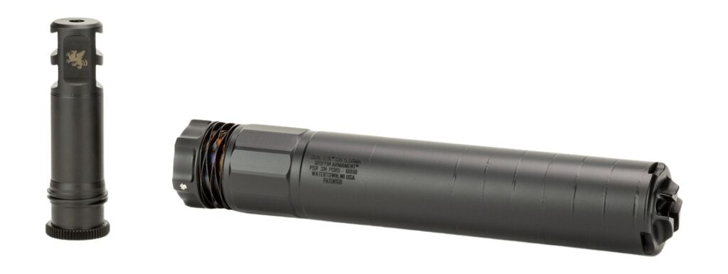 Griffin Armament GADLPSR556-W Dual-Lok PSR 5.56mm 1.50" Black Stainless Steel/Inconel 1/2"x28