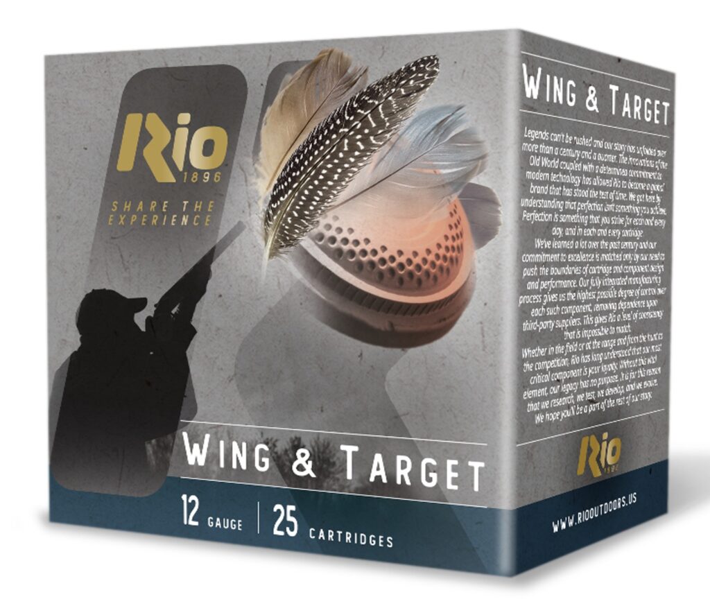 RIO WT328     WING&TARGT 12G 2 3/4 1-1/8 8   25/10