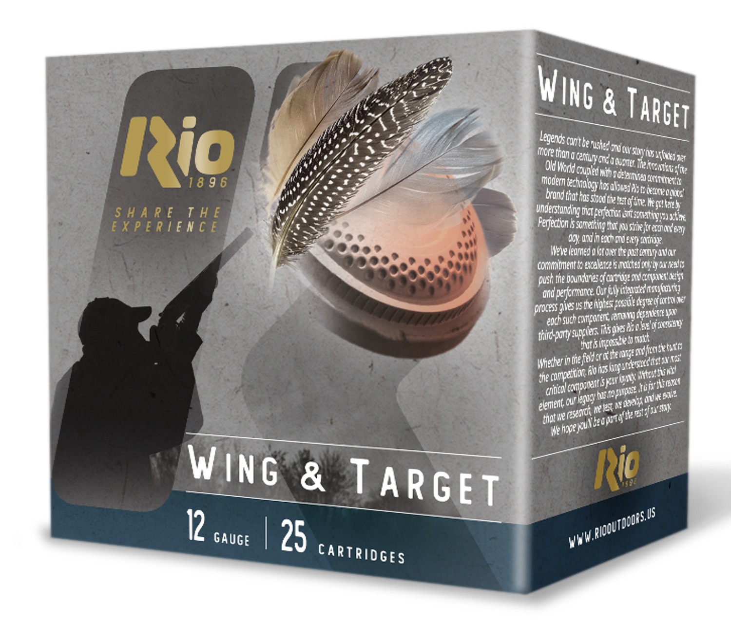RIO WT3275 WING&TARGT 12G 2 3/1 1-1/8 7.5 25/10