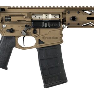 Nemo Arms BL-556-8P Battle-Light 5.56 NATO 30+1 8" Black Threaded Barrel, Burnt Bronze Aluminum Receiver w/Picatinny Rail, M-LOK Handguard, Black Polymer SB Tactical SBA3 Brace, Magpul MOE Grip, Ambi