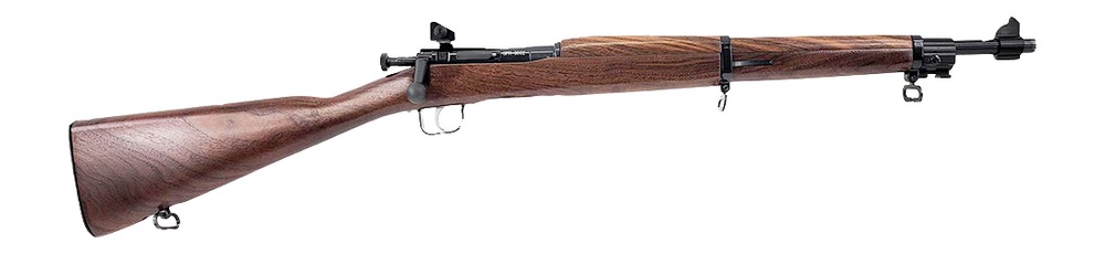 Crickett KSA1903 Mini 1903-A3 Springfield Replica Youth 22 LR 16.50" Black Threaded Barrel & Receiver, Walnut Fixed Stock