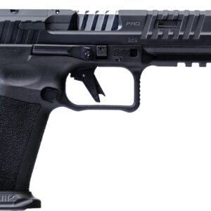 Canik HG7069-N Mete SFT Pro Full Size 9mm Luger 20+1 18+1 5" Chrome Plated Threaded Barrel, Stingray Steel Optic Ready/Serrated Slide, Stingray Polymer Frame w/Picatinny Rail, Interchangeable Backstra