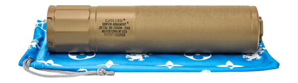 Griffin Armament GAEU3FDEAM-W Utility Mount Explorr 7.62mm 1.50" Flat Dark Earth Stainless Steel