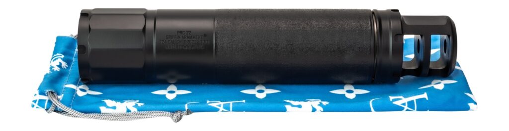 Griffin Armament GAPRC224AM-W PRC 224 Cal Black Aluminum/Stainless Steel