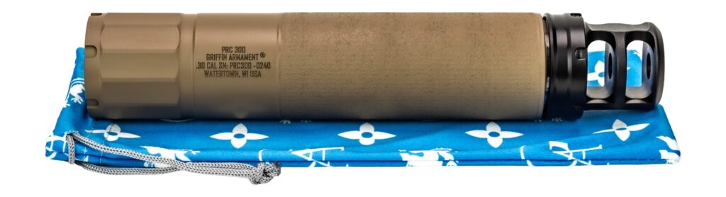 Griffin Armament GAPRC300FDEAM-W PRC 7.62mm Flat Dark Earth Aluminum/Stainless Steel