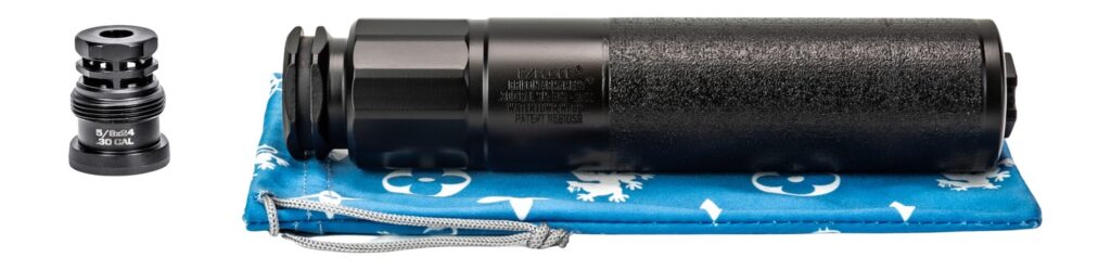 Griffin Armament GAET3AM-W Explorr 300 Blackout Black Stainless Steel/Nickel 5/8"x24