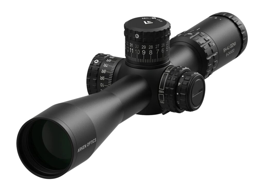 ARKEN SH4J-6241VHR   VHR 6-24X FFP 34MM MRAD