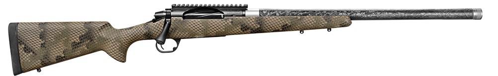 Proof Research 150863 Elevation 2.0 7mm PRC 3+1 20" Carbon Fiber Match Grade Threaded Barrel, Black Receiver w/Picatinny Rail, Tactical Flat Dark Earth Fixed Carbon Fiber Stock, Right Hand