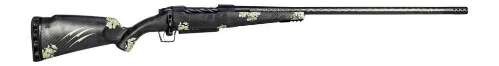 Fierce Firearms ROGSCX308WIN18BF Carbon Rogue XP 308 Win 3+1 18" Carbon Fiber Match Grade Threaded Barrel, Black Cerakote Steel Drilled & Tapped Receiver, BiPod Rail Forend, Forest Camo Fixed Carbon F