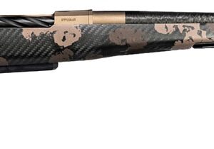 Fierce Firearms ROGSCX308WIN18BRS Carbon Rogue XP 308 Win 3+1 18" Carbon Fiber Match Grade Threaded Barrel, Smoked Bronze Cerakote Steel Drilled & Tapped Receiver, BiPod Rail Forend, Sonora Ambush Cam