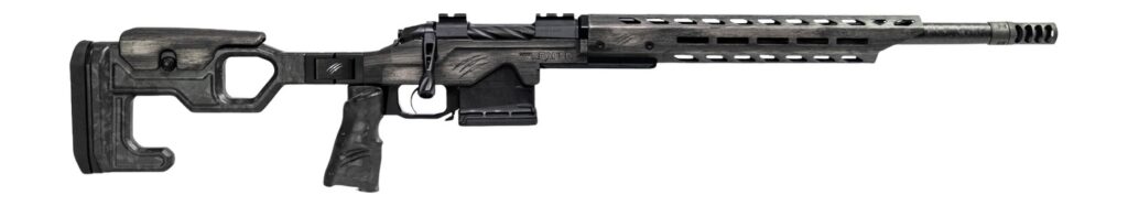 Fierce Firearms REPMT7PRC20DG Reaper MTN 2.0 7mm PRC 3+1 20" Carbon Fiber Match Grade Threaded Barrel, Distressed Gray Cerakote Titanium Drilled & Tapped Receiver, M-LOK Handguard, Magnesium Folding C