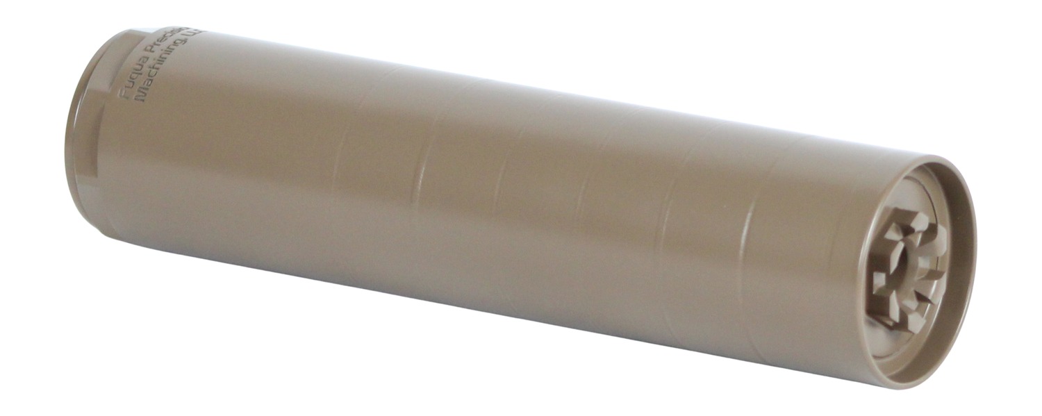 Fuqua Precision Machining CB556TIFDE Cheeze Boi 5.56/223 Flat Dark Earth Titanium 1/2x28"