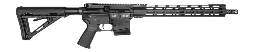 Diamondback DB1799K005 DB15 *CO Compliant 5.56 NATO 10+1 16" Black Nitride Barrel, Black Anodized Aluminum Receiver w/Picatinny Rail, M-LOK Handguard, Black Synthetic Stock
