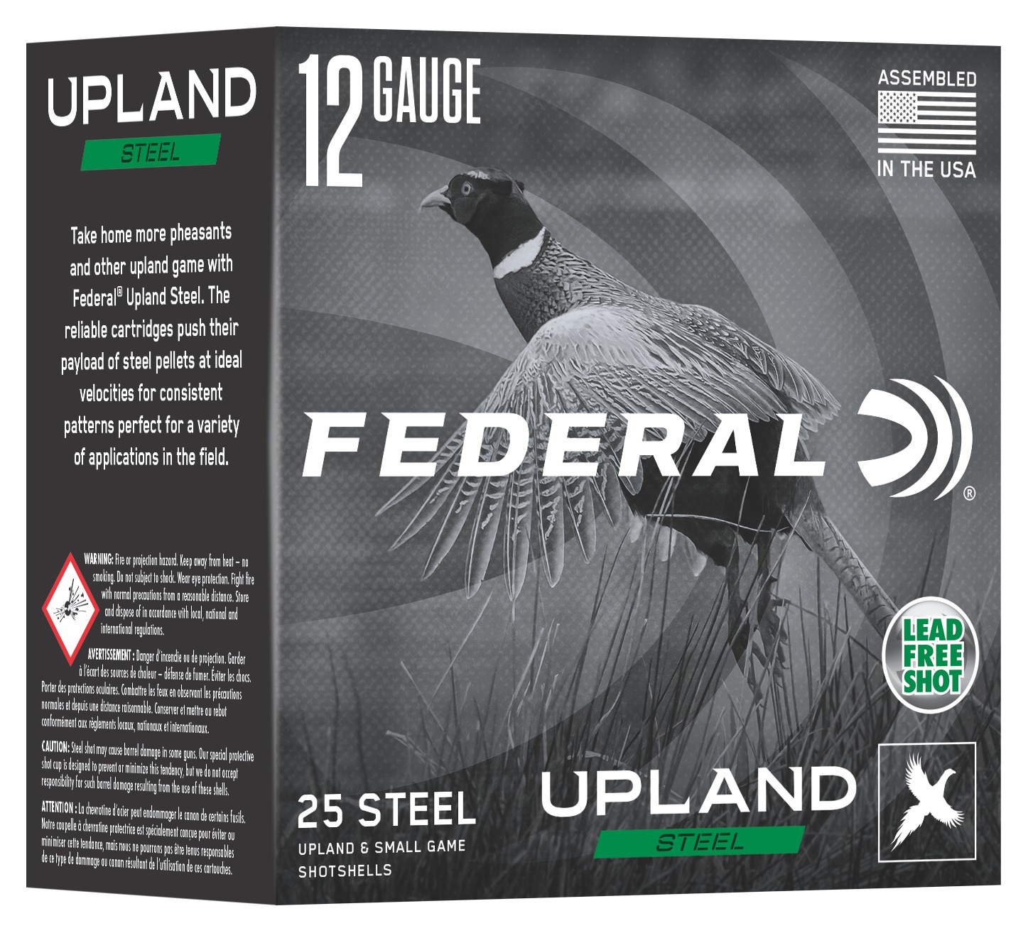 FED USH124 UPLND STL 12 2.75 1-1/8 25/10
