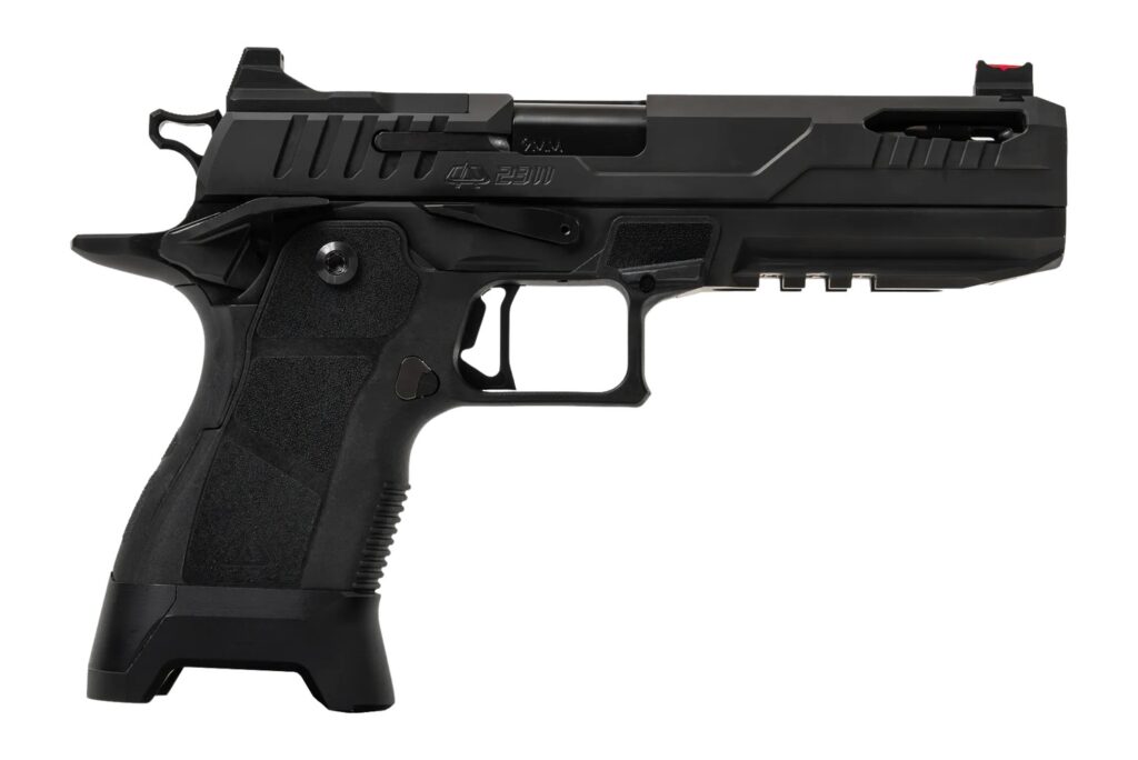 Oa Defense  2311 Pro Full Size 9mm Luger 21+1 5" Black DLC Ported Barrel, Black Steel Optic Ready/Serrated Slide, Black Aluminum Frame w/Picatinny Rail, Black Polymer Grip, Ambidextrous