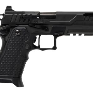 Oa Defense  2311 Pro Elite Full Size 9mm Luger 21+1 5" Black DLC Steel Optic Ready/Serrated Slide, Black Aluminum Frame w/Picatinny Rail, Black Aluminum Grip, Ambidextrous