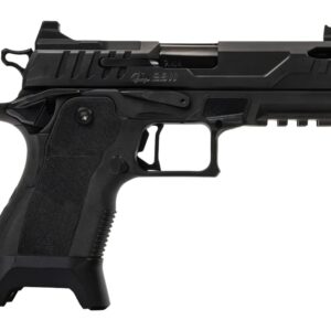 Oa Defense  2311 Pro w/Plus Kit Compact Frame 9mm Luger 17+1 4.25" Black DLC Black Steel Optic Ready/Serrated Slide, Black Aluminum Frame w/Picatinny Rail, Black Polymer Grip, Ambidextrous