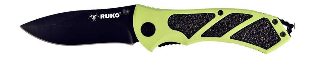 RUKO RUK0061HG 440A 3-1/4"HIVIZ GRN FOLDING