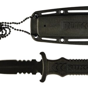 RUKO RUK0097         440A TIN 3"NECK/BOOT KNIFE