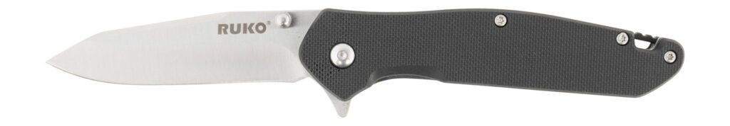 RUKO RUK0187BK 420A 3.25"TACT BLK GFR FOLDING