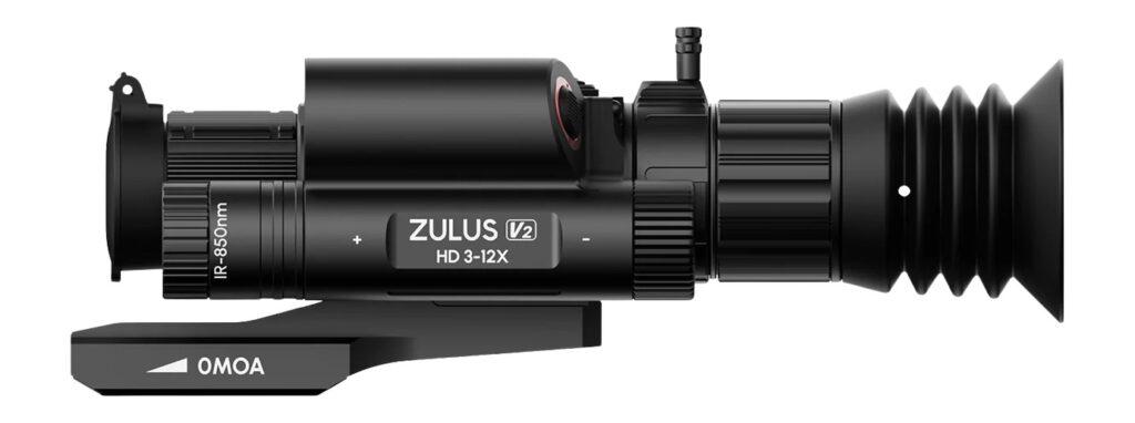 DNT ZHD312RV2 ZULUS HD 3-12X V2 D/N W/LSR RF