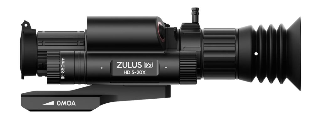 DNT ZHD520RV2 ZULUS HD 5-20X V2 D/N W/LSR RF