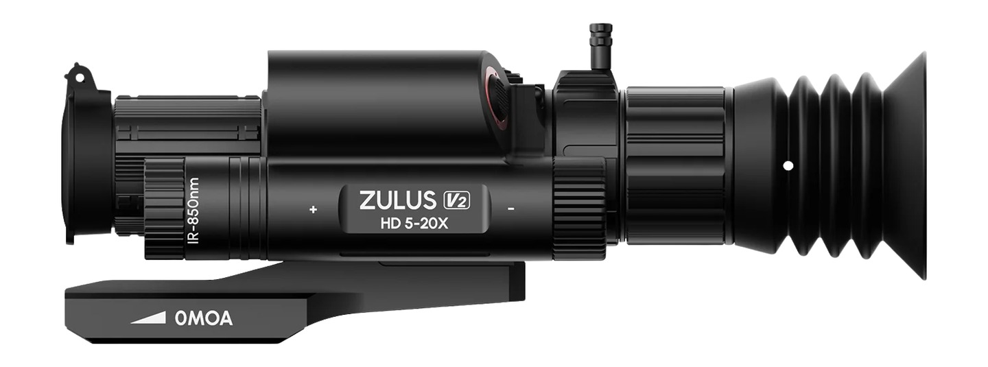 DNT ZHD520RV2 ZULUS HD 5-20X V2 D/N W/LSR RF