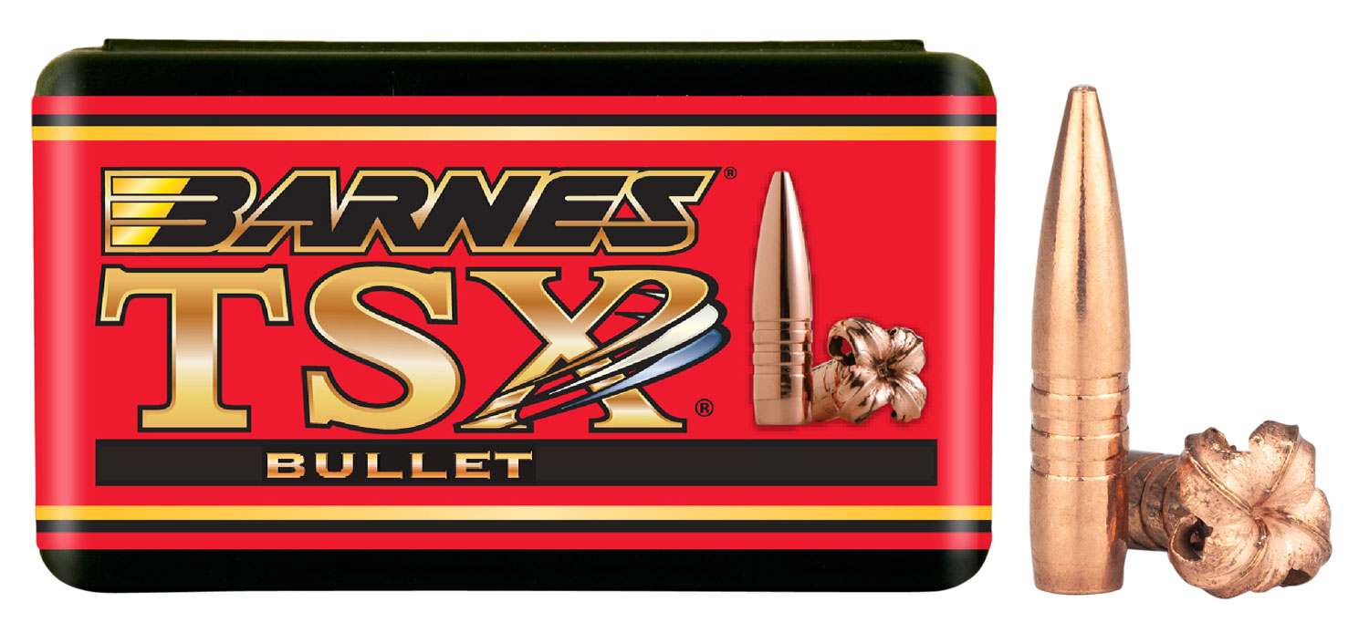 Barnes Bullets 30351 TSX 30Cal 168gr Boat Tail 50/Box