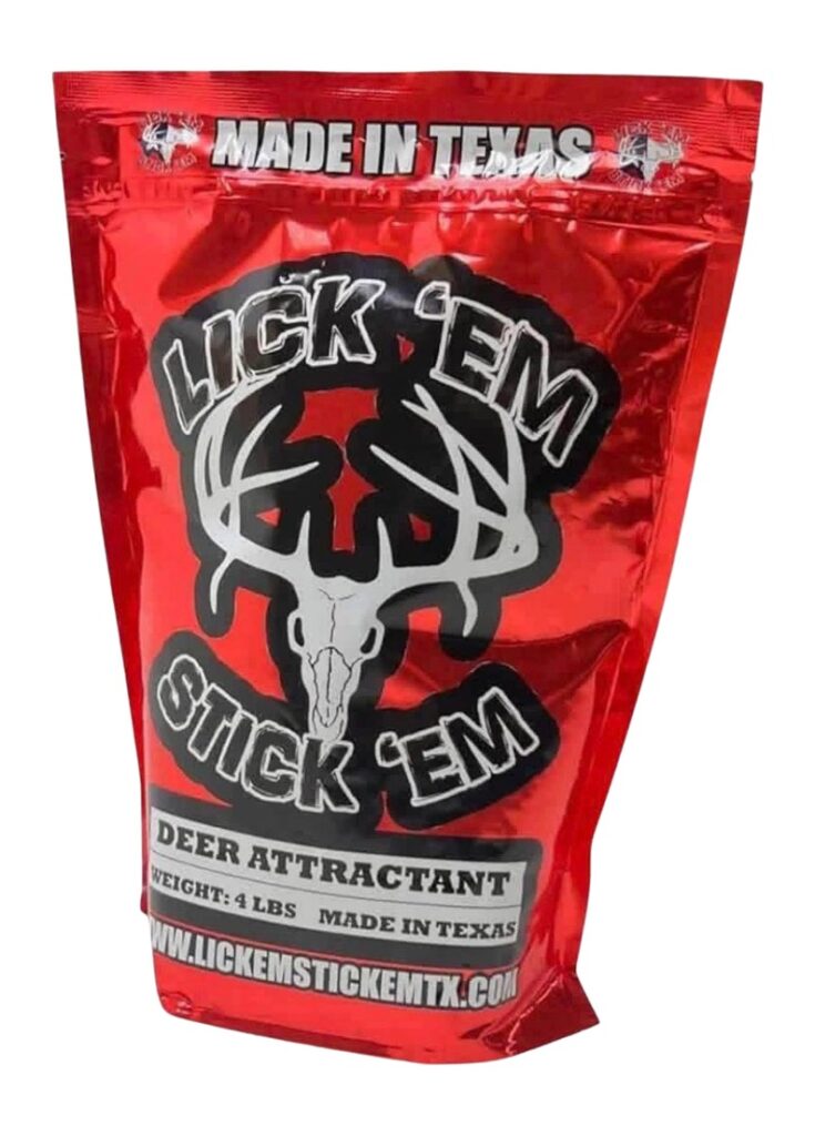 LICK EM STICK EM      DEER ATTRACTANT  4LB    10/1