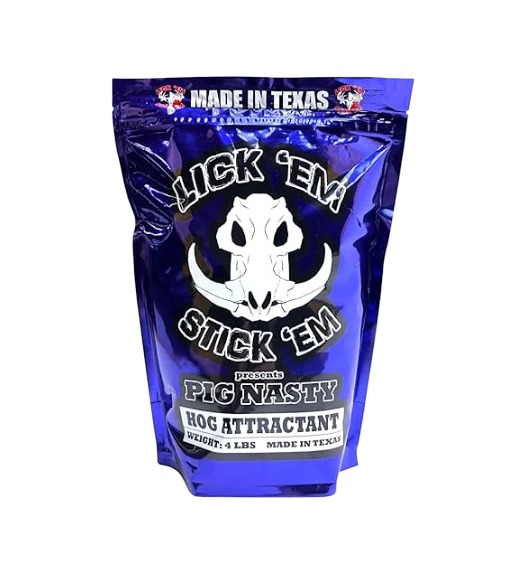 LICK EM STICK EM HOG ATTRACTANT 4LB 10/1
