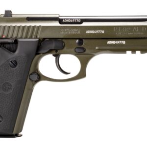 Taurus 1-92015T-H 92 Full Size 9mm Luger 17+1 5" Matte Black Stainless Steel Barrel, OD Green Cerakote Alloy Steel Serrated Slide, OD Green Cerakote Aluminum Frame w/Beavertail & Picatinny Rail, Blac