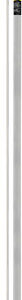 PRO SHOT STAINLESS 1PC RIFLE - CLEANING ROD 50" .30/.338 CAL