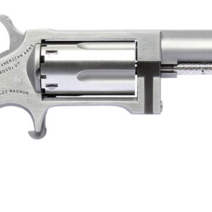 North American Arms SW250 Sidewinder Small Frame 22 WMR 5 Shot 2.50" Stainless Steel Barrel, Frame & Cylinder, Rosewood Birdshead Grip Exposed Hammer
